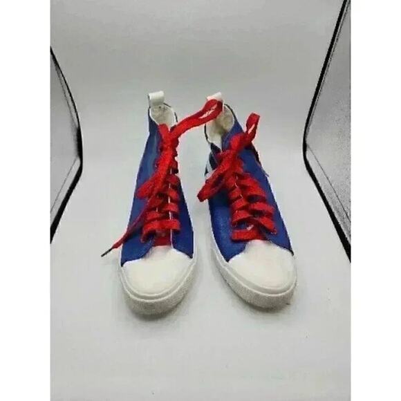 Other - Ground Up Men's Size 6 Shoes Blue White Red My Hero Academia High Top Sneakers